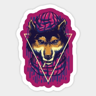 Wolf Sticker